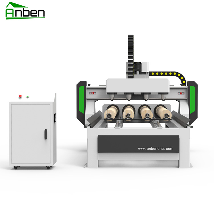 cnc router with rotary device
